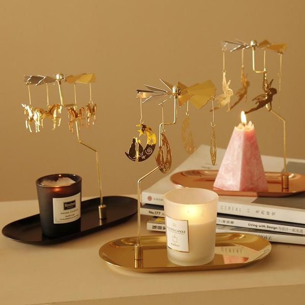 creative christmas santa deer rotating spinning carrousel tea light candle holder center candlestick party home decoration holders
creative christmas santa deer rotating spinning carrousel tea light candle holder center candlestick party home decoration holders