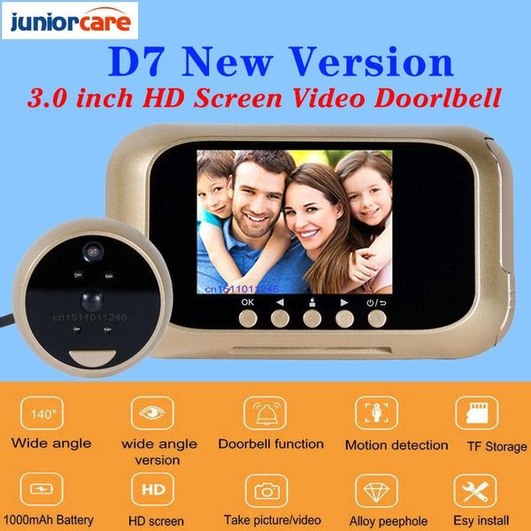 smart doorbell camera digital home visible 140 degree viewer video night vision 3.0 inch peephole doorbells
smart doorbell camera digital home visible 140 degree viewer video night vision 3.0 inch peephole doorbells