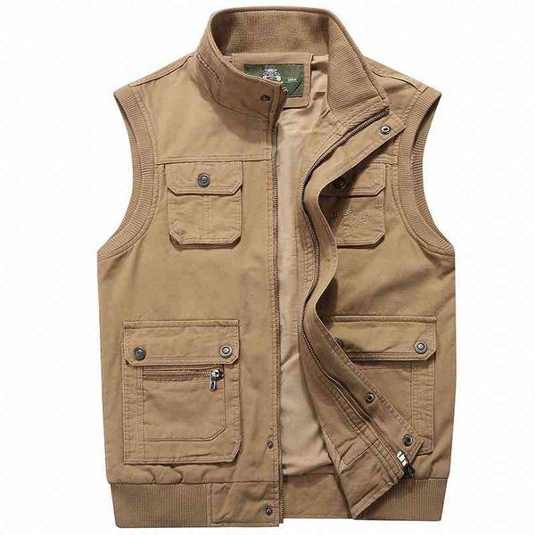vest jacket sleeveless men vest male many pocket waistcoat pographer autumn unloading tactical stand collar multi pocket vest 210518, Black;white
vest jacket sleeveless men vest male many pocket waistcoat pographer autumn unloading tactical stand collar multi pocket vest 210518, Black;white