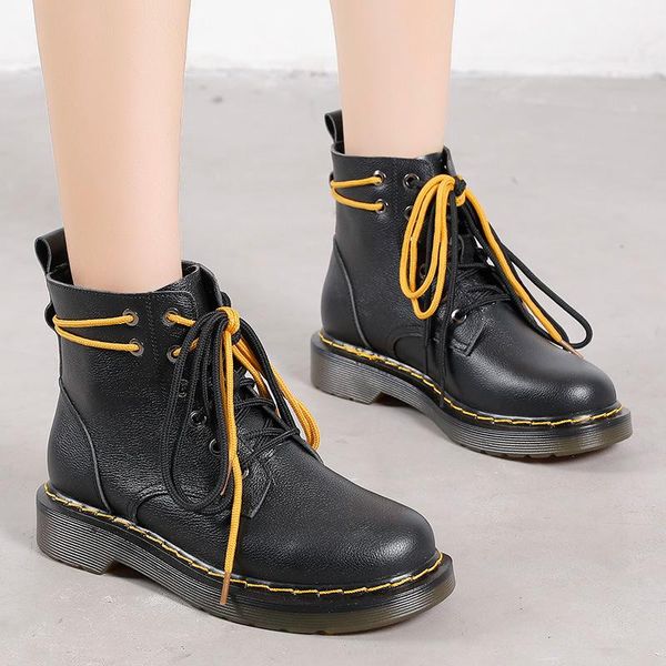 boots first layer cowhide women british style autumn thin breathable single tide cool all-match female short, Black
boots first layer cowhide women british style autumn thin breathable single tide cool all-match female short, Black