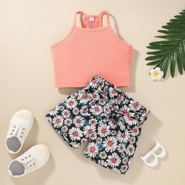 clothing sets baby summer clothes set 2pcs children toddler girl suspenders fashion floral print shorts outfits, White
clothing sets baby summer clothes set 2pcs children toddler girl suspenders fashion floral print shorts outfits, White