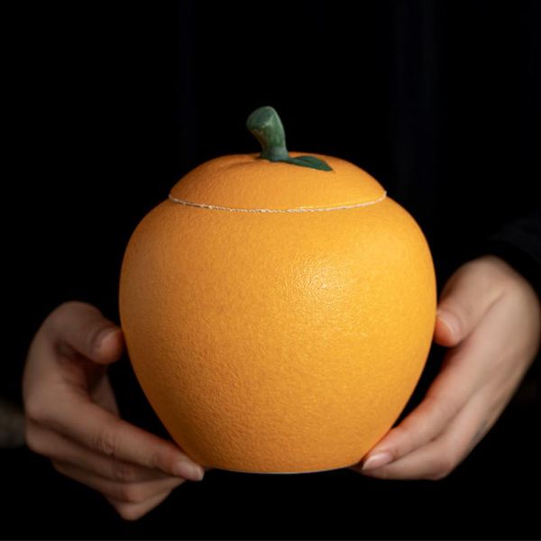 storage bottles & jars kumquat tea caddy ceramic food sealed tank portable candy coffee bean container exquisite jewelry box
storage bottles & jars kumquat tea caddy ceramic food sealed tank portable candy coffee bean container exquisite jewelry box