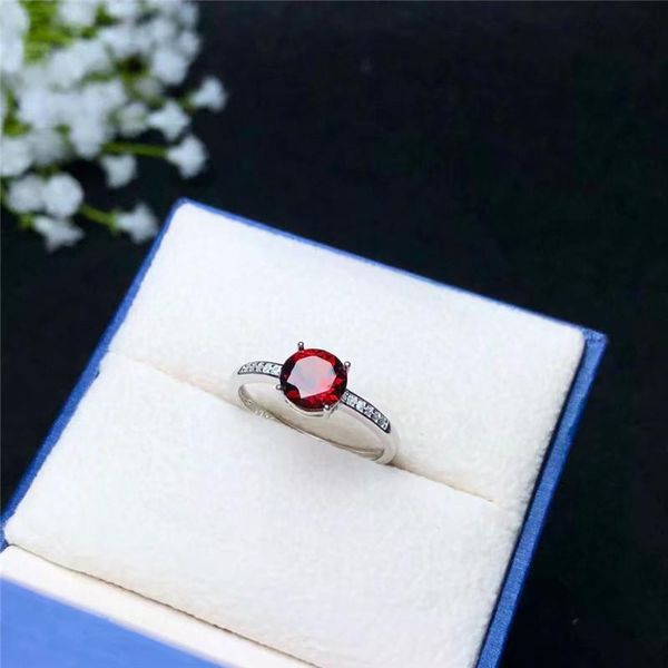 cluster rings natural garnrt ring 6mm wine red gemstone jewelry simple style for women daily wear real 925 solid sterling silver ship, Golden;silver
cluster rings natural garnrt ring 6mm wine red gemstone jewelry simple style for women daily wear real 925 solid sterling silver ship, Golden;silver