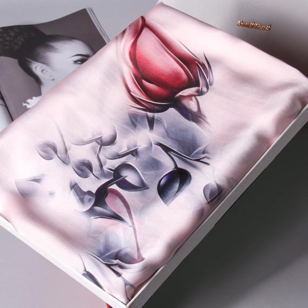 scarves 100% pure silk scarf for women 2021 luxury print echarpe femme long natural bufanda fahsion shawls wraps neck, Blue;gray
scarves 100% pure silk scarf for women 2021 luxury print echarpe femme long natural bufanda fahsion shawls wraps neck, Blue;gray