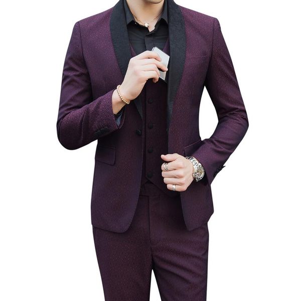 spring men suit brand mens suits wedding groom plus size s- 5xl 3 pieces(jacket+vest+pant) slim fit casual tuxedo sets male men's & bla, White;black
spring men suit brand mens suits wedding groom plus size s- 5xl 3 pieces(jacket+vest+pant) slim fit casual tuxedo sets male men's & bla, White;black