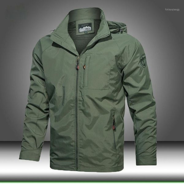 men's jackets military tactical jacket men windbreaker waterproof breathable hooded casual coat male outdoor army outwear fashion overc, Black;brown
men's jackets military tactical jacket men windbreaker waterproof breathable hooded casual coat male outdoor army outwear fashion overc, Black;brown