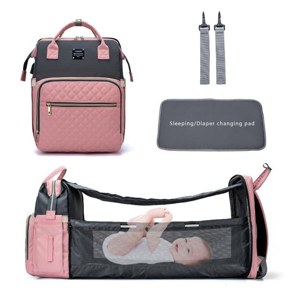 backpack lequeen diaper bags baby care mummy 3 in 1 usb maternity bag crib foldable sleeping bed with hook stroller
backpack lequeen diaper bags baby care mummy 3 in 1 usb maternity bag crib foldable sleeping bed with hook stroller