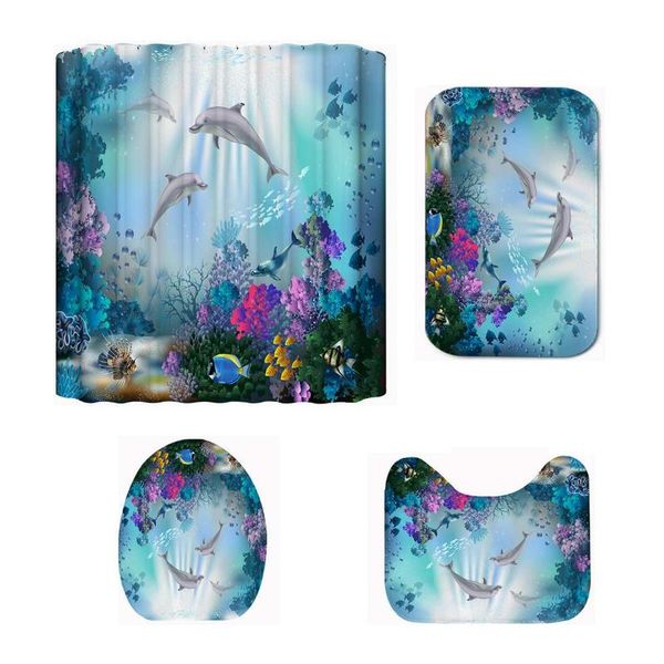 shower curtains 3d curtain pedestal rug lid toilet cover carpet bath mat set bathroom underwater world with hooks
shower curtains 3d curtain pedestal rug lid toilet cover carpet bath mat set bathroom underwater world with hooks