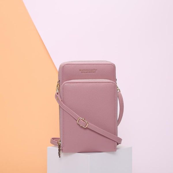 european and american fashion trend women's mobile phone bag large capacity casual simple pure color zipper wallet waist bags
european and american fashion trend women's mobile phone bag large capacity casual simple pure color zipper wallet waist bags