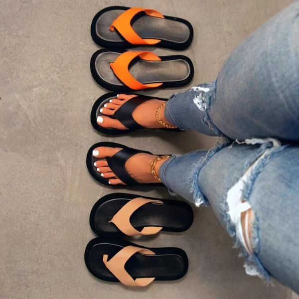 slippers foreign trade large size beach women thick bottom 2021 summer style outer wear fashion all-match casual flip flop, Black
slippers foreign trade large size beach women thick bottom 2021 summer style outer wear fashion all-match casual flip flop, Black