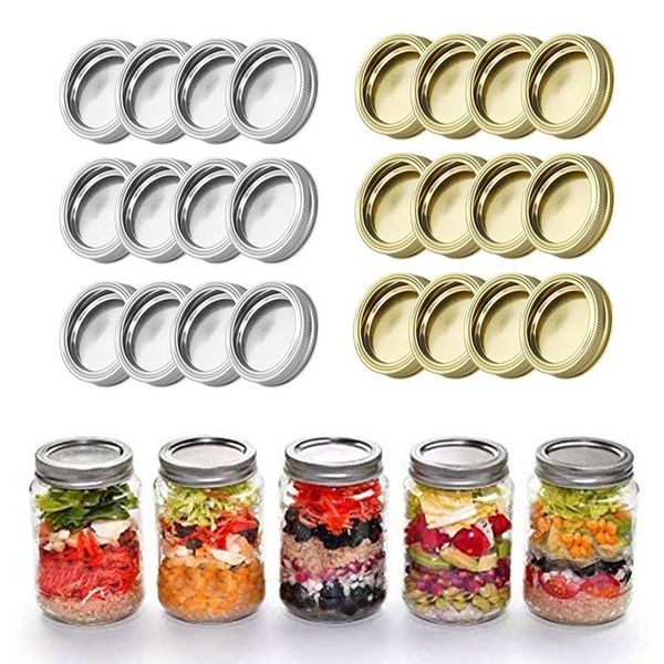 kitchen storage & organization 24pcs split-type lids leak proof solid cap canning jar for regular and wide mouth mason
kitchen storage & organization 24pcs split-type lids leak proof solid cap canning jar for regular and wide mouth mason