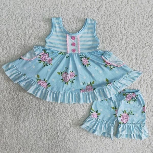 clothing sets baby girl beautiful boutique short sleeve floral pocket ruffle shorts children fashionable clothes kids outfit, White
clothing sets baby girl beautiful boutique short sleeve floral pocket ruffle shorts children fashionable clothes kids outfit, White