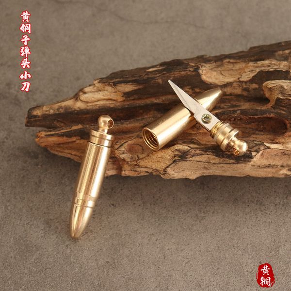 brass detachable bullet head knife creative personalized key chain pendant portable express utility, Slivery;golden
brass detachable bullet head knife creative personalized key chain pendant portable express utility, Slivery;golden