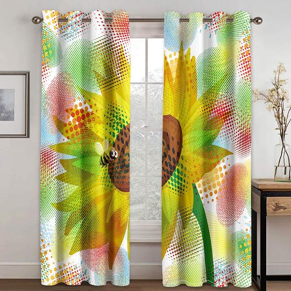 curtain & drapes 3d beautiful sunflower bright pattern blackout set hook, suitable for home curtains in the living room and bedroom
curtain & drapes 3d beautiful sunflower bright pattern blackout set hook, suitable for home curtains in the living room and bedroom