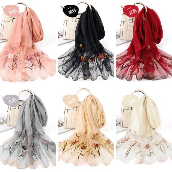 spring autumn long silk embroidery, flower beach scarves, golden lace scarves and shawls, Blue;gray
spring autumn long silk embroidery, flower beach scarves, golden lace scarves and shawls, Blue;gray