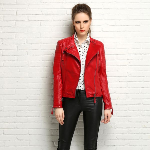 skirts 2021 spring autumn genuine leather of women biker jackets fancy goatee short d925, Black
skirts 2021 spring autumn genuine leather of women biker jackets fancy goatee short d925, Black
