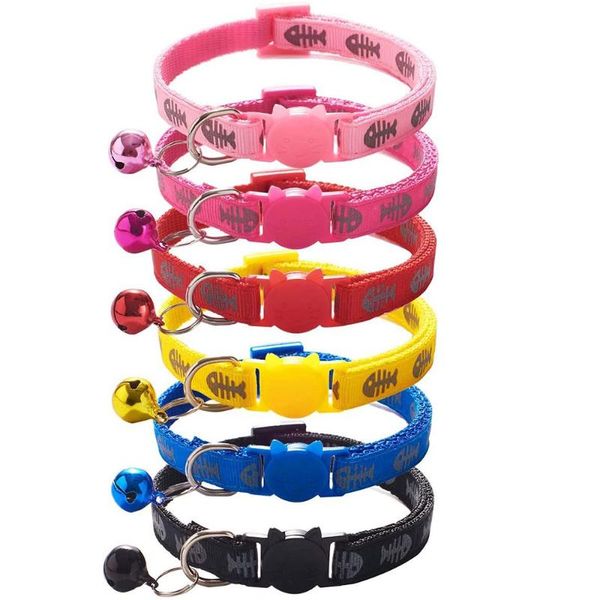 cat collars & leads 2 pcs breakaway collar with bell nylon safety mixed colors kitten 7.5-12in
cat collars & leads 2 pcs breakaway collar with bell nylon safety mixed colors kitten 7.5-12in