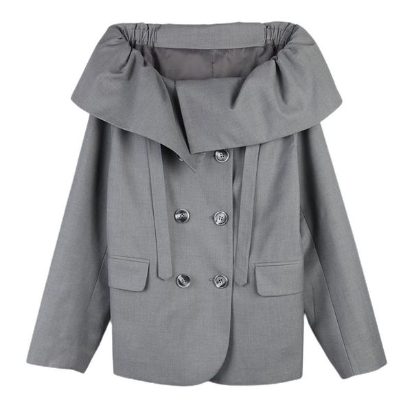 women's suits & blazers fashion women spring autumn slash neck doublebreasted jackets female coat chic office ladies blazer outerwear w, White;black
women's suits & blazers fashion women spring autumn slash neck doublebreasted jackets female coat chic office ladies blazer outerwear w, White;black