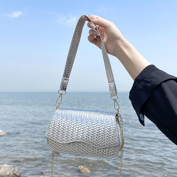 evening bags luxury weave shoulder for womne woven leather solid color handbag lady message crossbody bag simple casual travel purse
evening bags luxury weave shoulder for womne woven leather solid color handbag lady message crossbody bag simple casual travel purse