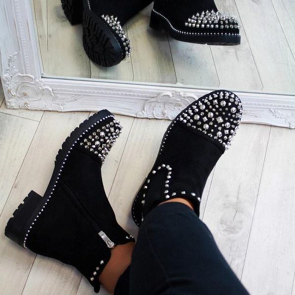 boots rivet motorcycle women pu leather platform punk ankle autumn winter chunky heels zipper ladies black shoes
boots rivet motorcycle women pu leather platform punk ankle autumn winter chunky heels zipper ladies black shoes