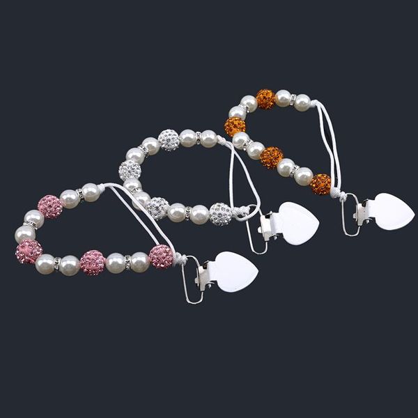 1pcs baby pacifier clips handmade crystal love heart chain holder shower gift teether teething pacifiers#
1pcs baby pacifier clips handmade crystal love heart chain holder shower gift teether teething pacifiers#