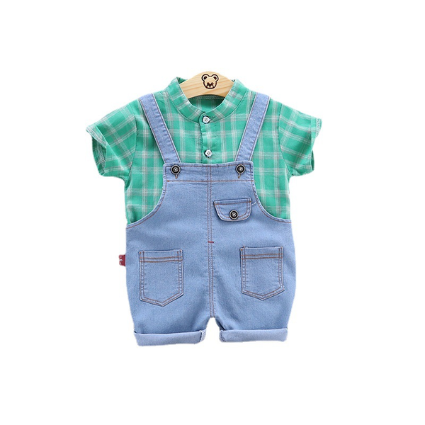 clothing sets spring autumn children casual costume toddler collar shirt overalls kids print clothes baby boys girls fashion sport suits, White
clothing sets spring autumn children casual costume toddler collar shirt overalls kids print clothes baby boys girls fashion sport suits, White