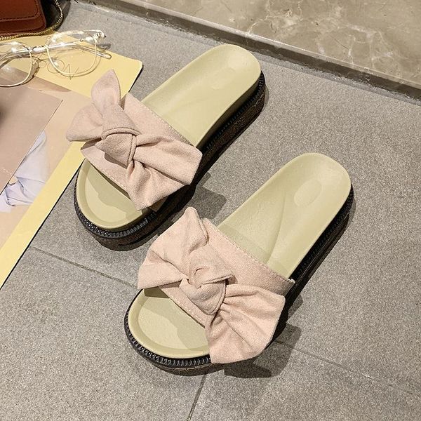 slippers women beach bow designers open toe casual shoes ulzzang fashion woman chunky platform slides outside home sandals, Black
slippers women beach bow designers open toe casual shoes ulzzang fashion woman chunky platform slides outside home sandals, Black