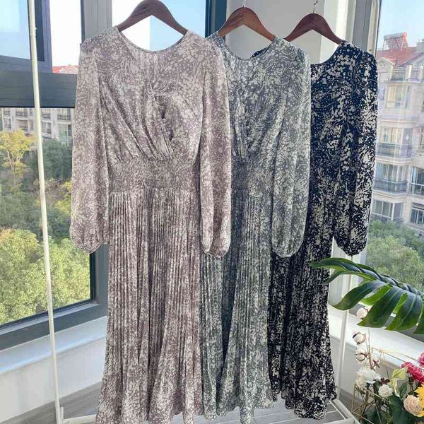 v neck pullover long sleeve dress women high waist hip pleat design a line long vestidos spring slim robe wild 210514, Black;gray
v neck pullover long sleeve dress women high waist hip pleat design a line long vestidos spring slim robe wild 210514, Black;gray