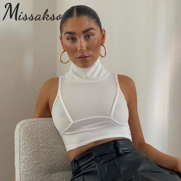 women's tanks & camis missakso ribbed turtleneck crop streetwear club 2021 summer white women skinny fashion basic sleeveless tank
women's tanks & camis missakso ribbed turtleneck crop streetwear club 2021 summer white women skinny fashion basic sleeveless tank