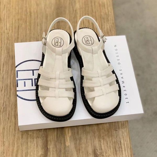 sandals women summer fashion women's 2021 the all-match round head comfortable casual female shoes, Black
sandals women summer fashion women's 2021 the all-match round head comfortable casual female shoes, Black