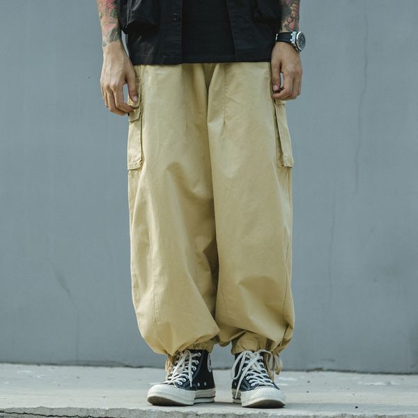men's pants calça cargo casual masculina, calça reta de cor sólida com vários bolsos, cintura elástica larga, estilo japonês, moda outo, Black
men's pants calça cargo casual masculina, calça reta de cor sólida com vários bolsos, cintura elástica larga, estilo japonês, moda outo, Black