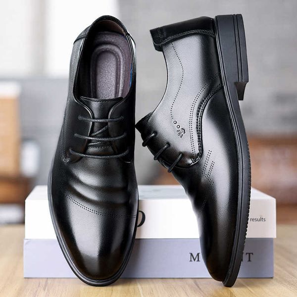 korean style summer men's business formal casual shoes leather soft bottom pointed fashion, Black 
korean style summer men's business formal casual shoes leather soft bottom pointed fashion, Black