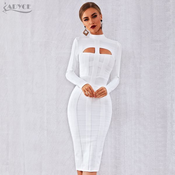 adyce 2021 new autumn women white bodycon bandage dress long sleeve hollow out club celebrity evening party dress vestidos, Black;gray
adyce 2021 new autumn women white bodycon bandage dress long sleeve hollow out club celebrity evening party dress vestidos, Black;gray