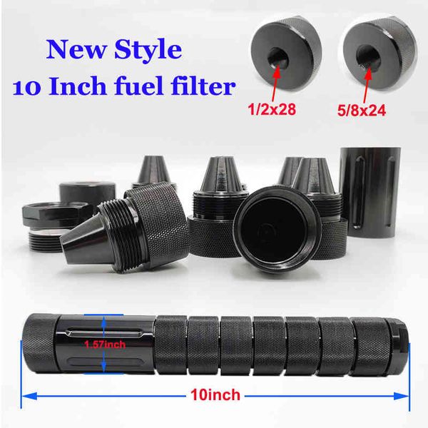 10" 1x2x28 filter aluminum car fuel modular solvent trap for napa 4003 wix 24003 5/8x24 filters 
10" 1x2x28 filter aluminum car fuel modular solvent trap for napa 4003 wix 24003 5/8x24 filters