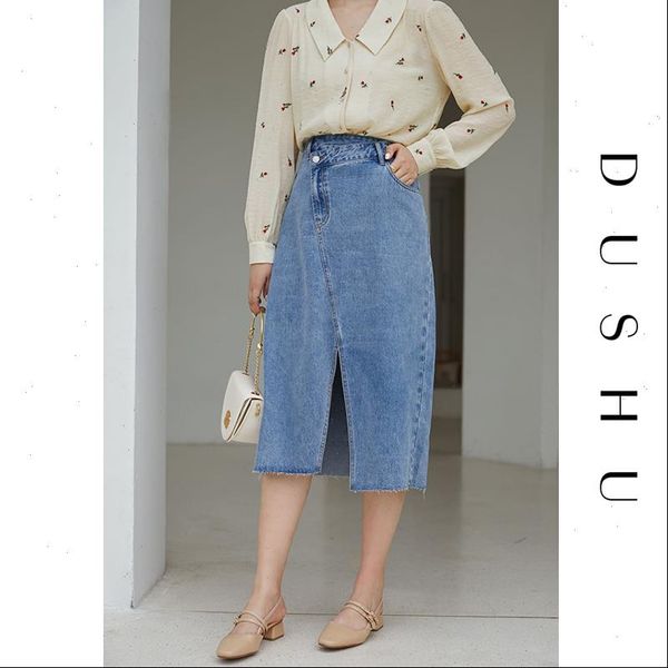 womens skirt plus size long high waist denim women split tassel fringe elegant jeans blue female vintage a line, Black
womens skirt plus size long high waist denim women split tassel fringe elegant jeans blue female vintage a line, Black