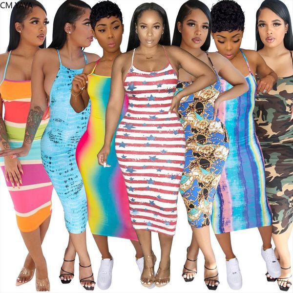 summer striped chain rainbow women dresses print halter neck open back bodycon midi mid calf length dress party, Black;gray
summer striped chain rainbow women dresses print halter neck open back bodycon midi mid calf length dress party, Black;gray