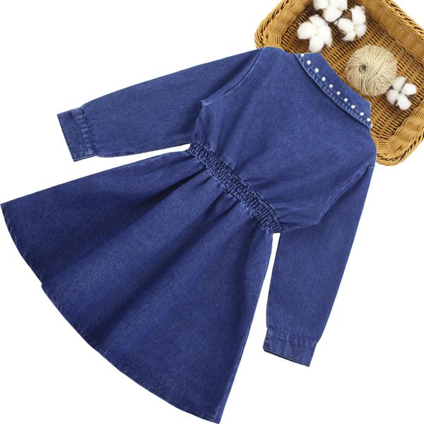 girl denim dresses pearls dress girls casual style dress for kids spring autumn costume for girls 6 8 10 12 14, Red;yellow
girl denim dresses pearls dress girls casual style dress for kids spring autumn costume for girls 6 8 10 12 14, Red;yellow