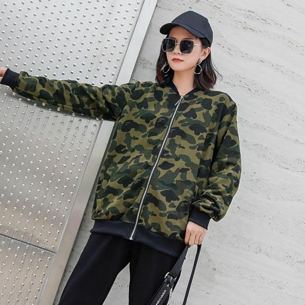 women's jackets women camouflage bomber jacket track baseball biker long sleeve zip up printed casual coat spring autumn plus size hood, Black;brown
women's jackets women camouflage bomber jacket track baseball biker long sleeve zip up printed casual coat spring autumn plus size hood, Black;brown