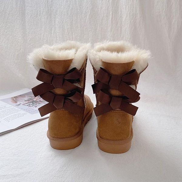 boots 2021 fashion classic bowknot real sheepskin women winter ladies snow medium calfskin genuine wool women's, Black
boots 2021 fashion classic bowknot real sheepskin women winter ladies snow medium calfskin genuine wool women's, Black