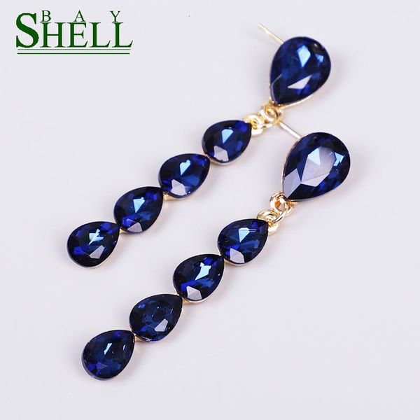 dangle & chandelier shell bay fashion blue glass earrings rhinestone crystal earring for women red white bride wedding gift jewelry, Silver
dangle & chandelier shell bay fashion blue glass earrings rhinestone crystal earring for women red white bride wedding gift jewelry, Silver
