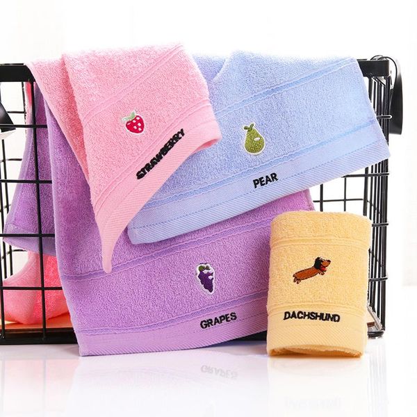 4pcs kids' towel cute cartoon embroidered child's bathroom soft absorbent 100%cotton small bath towels
4pcs kids' towel cute cartoon embroidered child's bathroom soft absorbent 100%cotton small bath towels