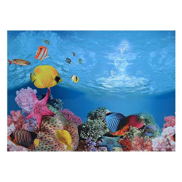 decorations 9096 23.3" x 60" double sided aquarium decoration picture poster fish tank background colorful / golden mushroom
decorations 9096 23.3" x 60" double sided aquarium decoration picture poster fish tank background colorful / golden mushroom