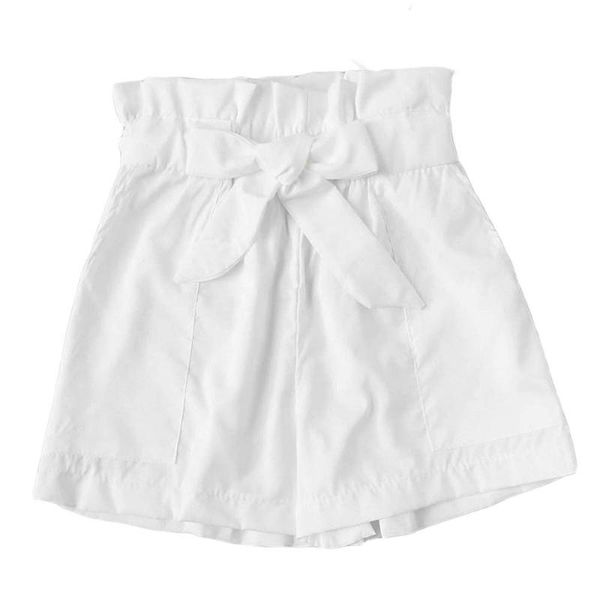 women's shorts baggy ruffle bow-knot women pocket loose high waist breathable casual solid color elastic short femme #4, White;black
women's shorts baggy ruffle bow-knot women pocket loose high waist breathable casual solid color elastic short femme #4, White;black