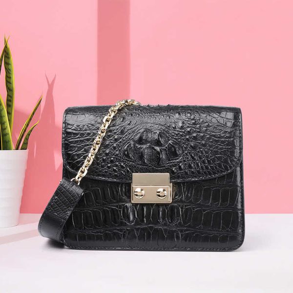 light luxury siamese crocodile skin leather fashion chain single shoulder women's messenger small square bag
light luxury siamese crocodile skin leather fashion chain single shoulder women's messenger small square bag