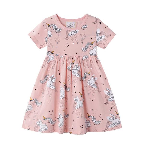 jumping meters princess girls cotton dresses with animals print summer children's clothing kids unicorns 210529, Red;yellow
jumping meters princess girls cotton dresses with animals print summer children's clothing kids unicorns 210529, Red;yellow