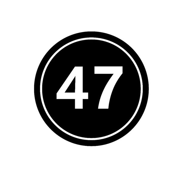 12cm*12cm funny number 47 round circle decal black/silver vinyl car sticker accessories c15-0569
12cm*12cm funny number 47 round circle decal black/silver vinyl car sticker accessories c15-0569
