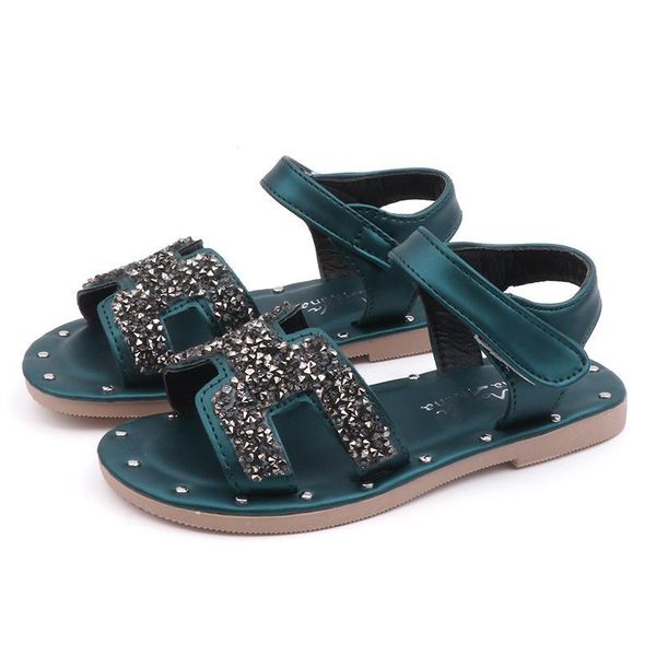 sandals children's girls little princess shoes summer fashion open-toed middle-aged crystal korean hook & loop, Black;red
sandals children's girls little princess shoes summer fashion open-toed middle-aged crystal korean hook & loop, Black;red
