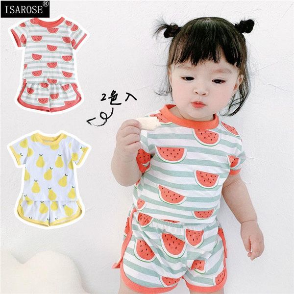 clothing sets isarose kids summer baby watermelon pear printed casual short sleeves for 0 1 2 3 4 girls boys sports o neck streetwear set, White
clothing sets isarose kids summer baby watermelon pear printed casual short sleeves for 0 1 2 3 4 girls boys sports o neck streetwear set, White
