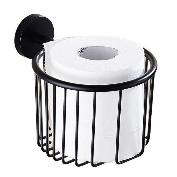 black stainless steel bathroom shower room toilet paper basket holder round tissue rack shelf wall mounted accessories
black stainless steel bathroom shower room toilet paper basket holder round tissue rack shelf wall mounted accessories