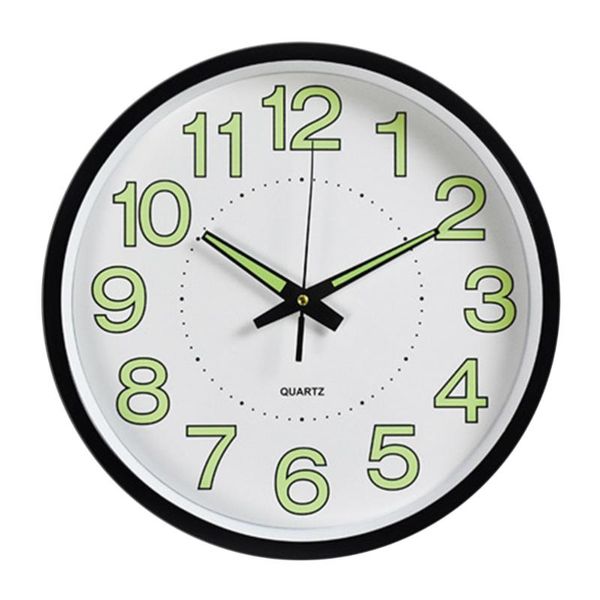 wall clocks 12inches/30cm simple clock decorative movement luminous for home living room (black)
wall clocks 12inches/30cm simple clock decorative movement luminous for home living room (black)